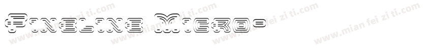 Fineline Micro字体转换